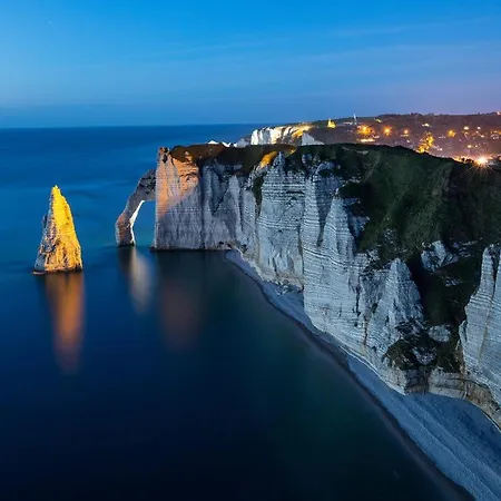 Aux Chants Des Vagues, Vue Falaises, Ideal Famille Apartment Fécamp