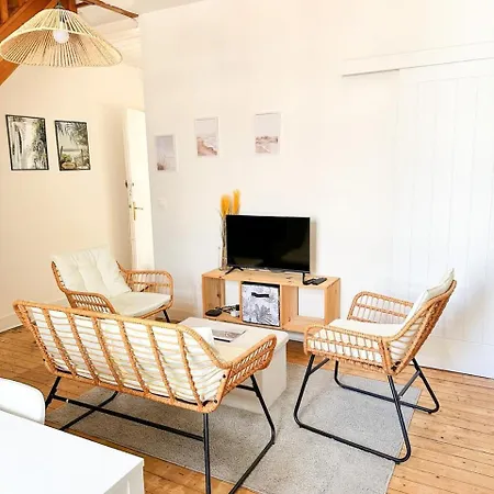 Aux Chants Des Vagues, Vue Falaises, Ideal Famille Apartment
