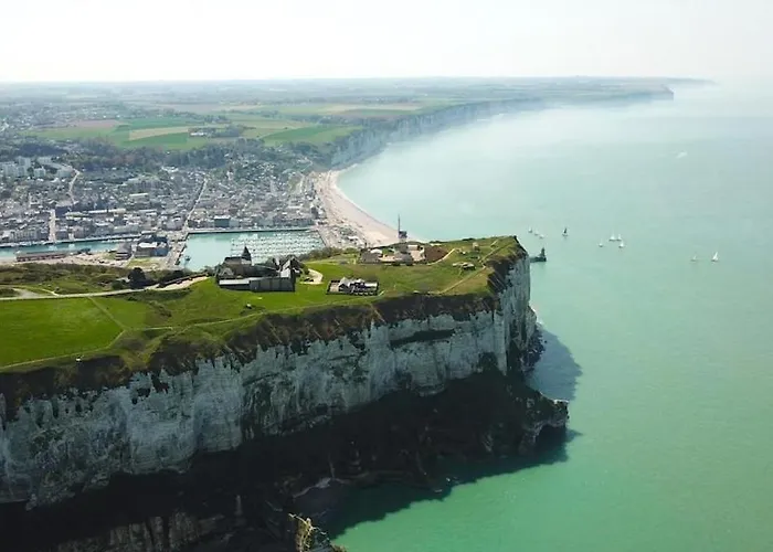 Aux Chants Des Vagues, Vue Falaises, Idéal Famille * Fécamp
