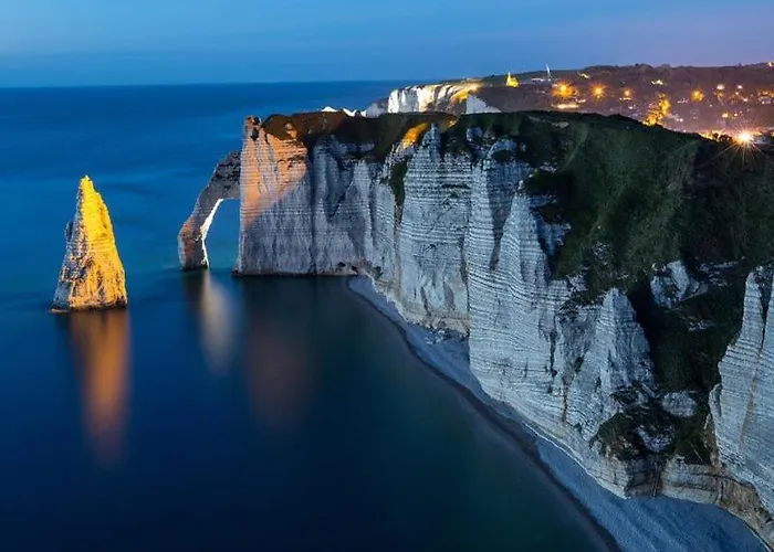 Aux Chants Des Vagues, Vue Falaises, Ideal Famille Apartament Fécamp